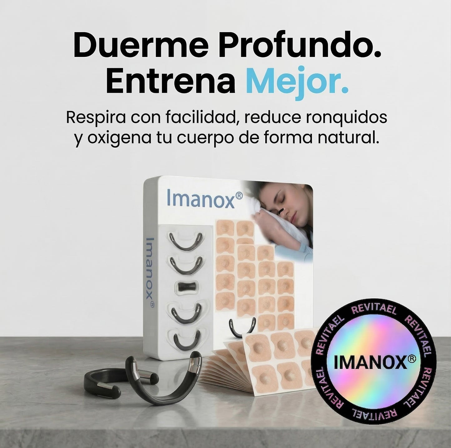 IMANOX® - Tiras Nasales Magneticas